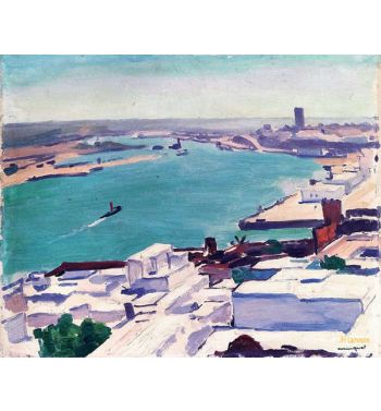 The Bou Regreg River, View From The Casbah