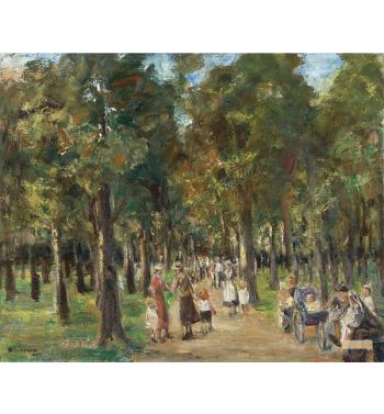 Strollers In The Tiergarten