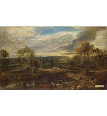 Landscape With A Shepherd And His Flock