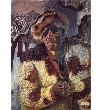 Self Portrait With Fur Cap, 1947