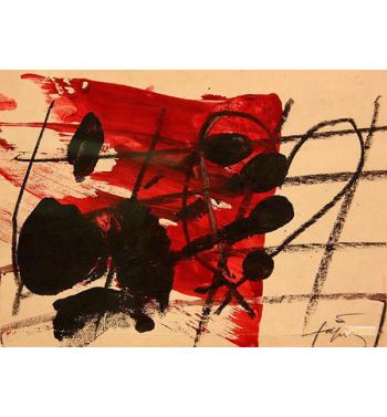 Untitled Black Red