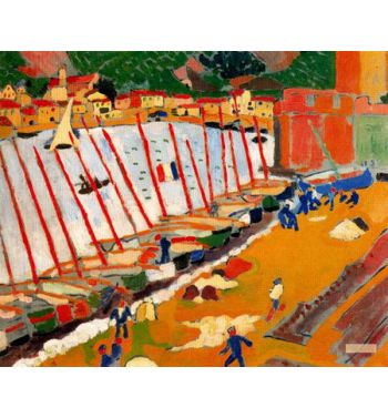 The Port Of Collioure 1905