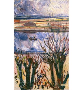 Canal In Warnemünde, 1908 2