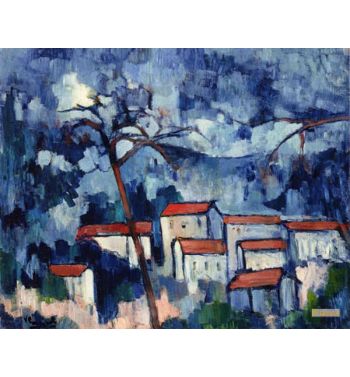 Landscape With Red Roofs