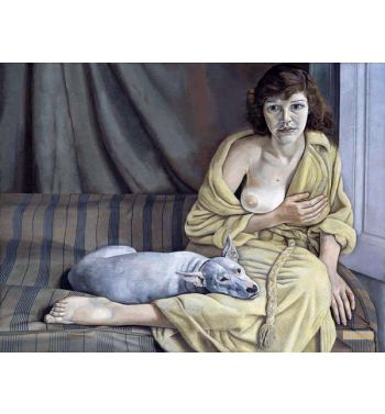 Girl with a White Dog