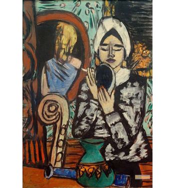 Lady With Mirror