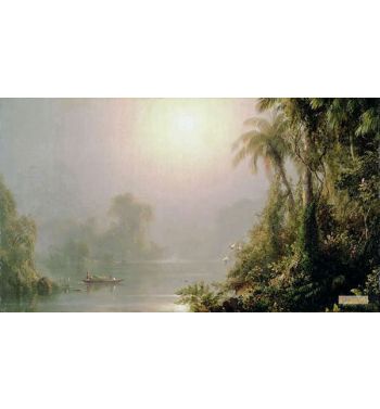 Morning In The Tropics c1858