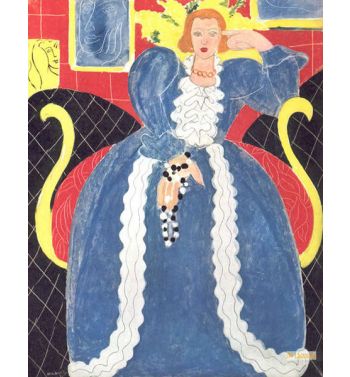 Woman In Blue