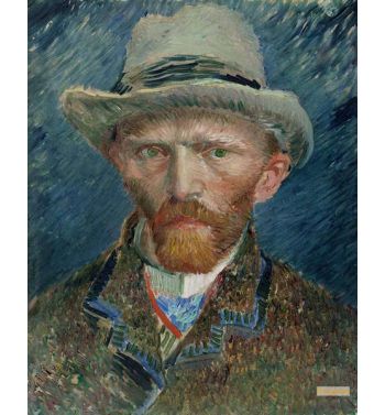 Self Portrait With Straw Hat 1887 