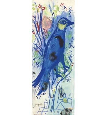 The Blue Bird Above The Village, 1960