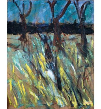 Landscape after Van Gogh