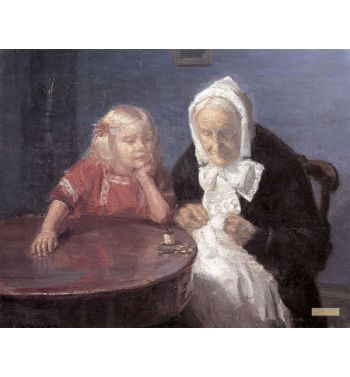 Grandmother Is Amused