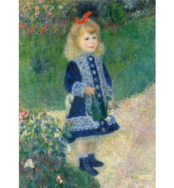 A Girl With A Watering Can
