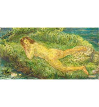 Nude And Frog