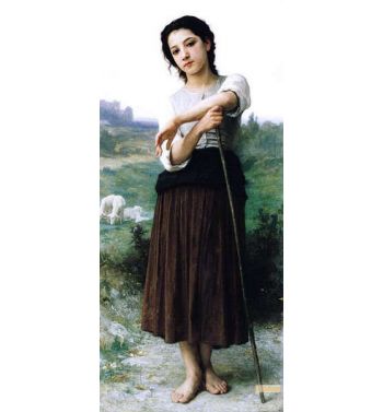 Young Shepherdess Standing