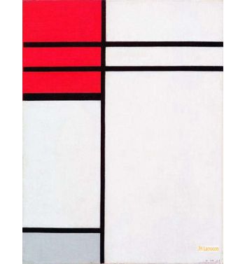 Composition, A In Red And White, 1936