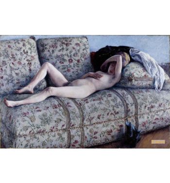 Nude On A Couch C1880