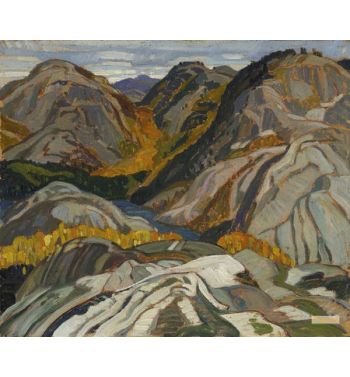 La Cloche Hills, Rocks And Stream, 1932