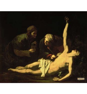 Saint Sebastian Attended By Saint Irene 1628