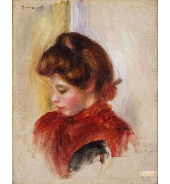 Girl In A Red Scarf
