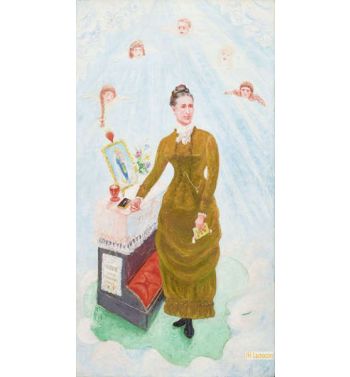Portrait Of Our Nurse, Margaret Burgess, 1929