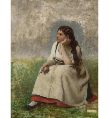 Jeune Fille Pensive