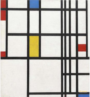 Composition In Red, Blue, And Yellow 1937 42