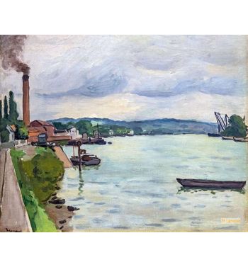 Bemberg Toulouse Foundation The Seine, Around Rouen 1942
