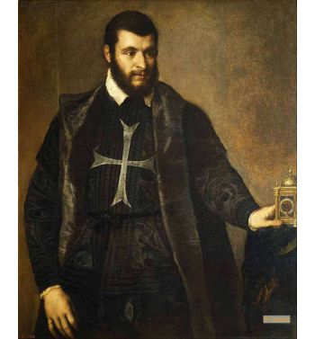 Knight Of Malta With A Clock