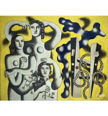 Composition With The Three Figures 1932