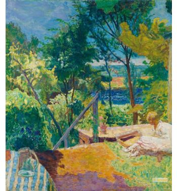 The Terrace At Vernon, 1923