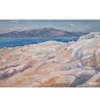 Maine Landscape, Schoodic Point, 1940