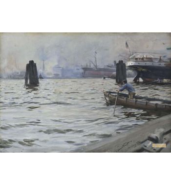 Port Of Hamburg 1891
