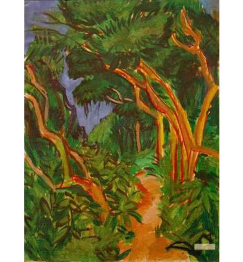 Fehmarnlandschaft, Forest Path