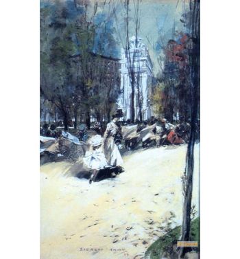 Madison Square and the Dewey Arch