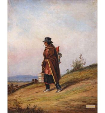 Basket Seller Ca 1850