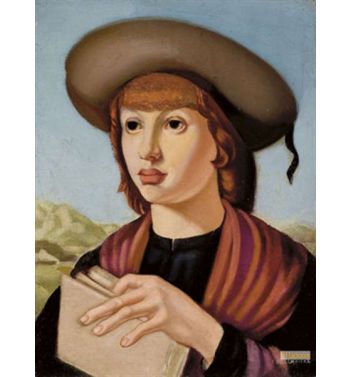 Young Man With Book