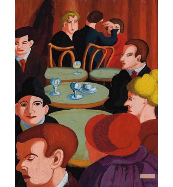 Cafe In Rue De La Gaite