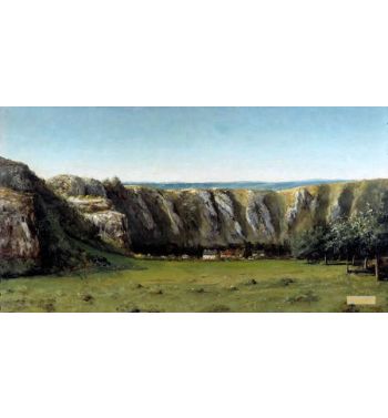 Rocky Landscape Around Flagey