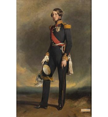 Portrait Of Prince August Of Saxe Coburg And Gotha Circa 1845