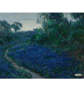 Bluebonnets In The Misty Morning, 1917