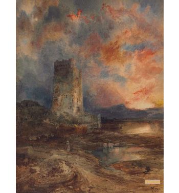Sunset On The Moor, 1880