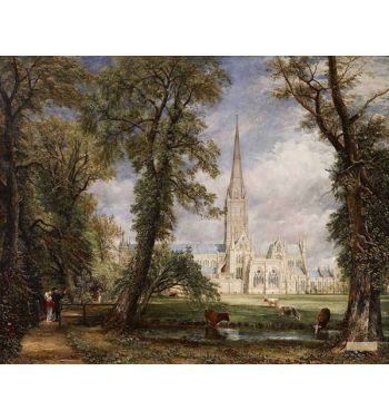 Salisbury Cathedral From The Bishop's Grounds
