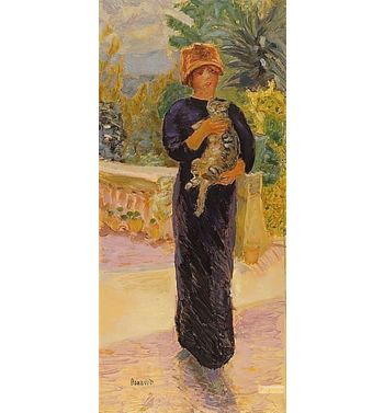 Lady With A Cat 1912