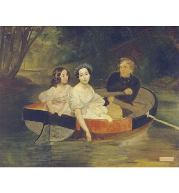 Self Portrait With Baroness Yekaterina Meller Zakomelskaya And