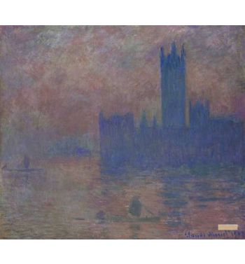 Houses Of Parliament Fog Effect 1903