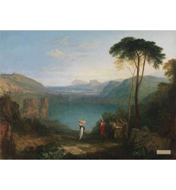 Lake Avernus- Aeneas And The Cumaean Sybil