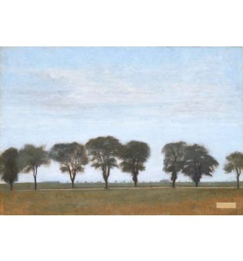 Kongevejen At Gentofte. Study 1892