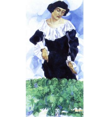 Bella With White Collar 1917