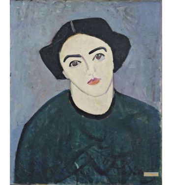 Madame Derain In Green